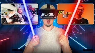 COFFI в BEAT SABER VR - СЫГРАЛ ВСЕ ПЕСНИ КОФФИ в ВИАР