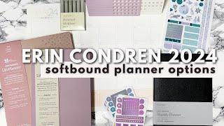 2024 ERIN CONDREN SOFTBOUND PREVIEW  Look Inside NEW Lifeplanner & Focused Planner + Compare Sizes