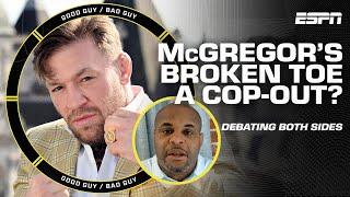 Conor McGregor’s Injury is...? + UFC 303 Hot Topics FULL SHOW  Good Guy  Bad Guy