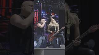 It was an honor joining #NitaStrauss for “Dead Inside” at #SonicTemple  #disturbed #festival