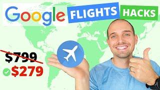 How to Find the CHEAPEST Flights on Google Flights Cool Tricks + Google Flights Tutorial