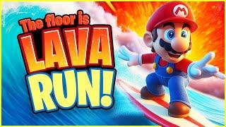 Super Mario Run  The Floor is Lava  Summer Brain Break Chase  Just Dance  Matthew Wood