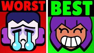 V33 EVERY Brawler Ranked WORST to BEST  Pro Tier List
