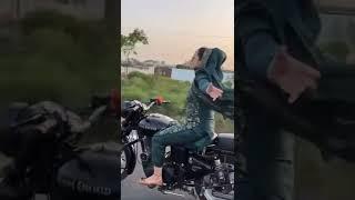 bullet ride girl #viral #short #rider #shorts #status #mankirtaulakh