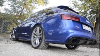 Audi RS6 Avant 2015 - Exhaust sound Start up sound
