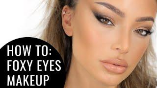 HOW TO LIFT YOUR EYES WITHOUT SURGERY  FOXY EYES A LA BELLA HADID *NO TAPES* - Dilan Sabah