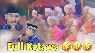 MOMENT Khalil dan syakir bikin ketawa Habib Athos dan habib ali di Majelis Nurul Musthofa