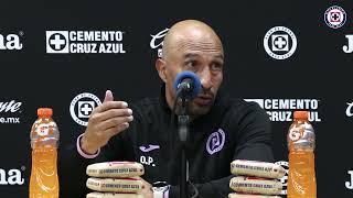 Conferencia de prensa post partido - Oscar Pérez - J8 Cruz Azul vs Toluca