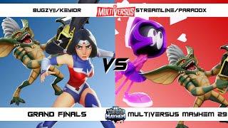 MultiVersus Mayhem 29 GRAND FINALS Bugzvii  KEY1DR vs Paradox  Streamline