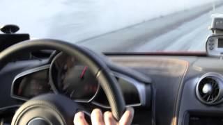 2012 McLaren MP4-12C Launch Control Demonstration 0-145 MPH