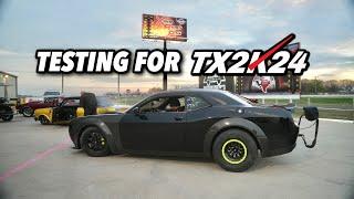 TESTING MY HELLCAT FOR TX2K24 CRUNCH TIME