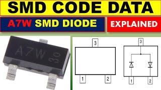 {494} SMD Code A7W Equivalent How to Find Pinout Datasheet Equivalent for SMD Components