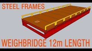 Jembatan timbang II Gambar konstruksi baja