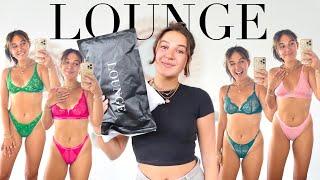 LOUNGE UNDERWEAR TRY-ON HAUL