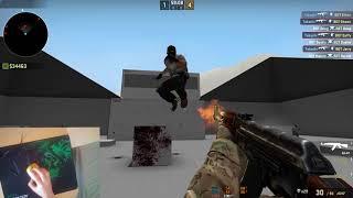SteelSeries Rival 100 Test in CSGO with Mouse Camera