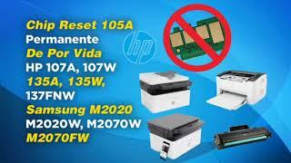 Recarga Toner HP 105A - 106A  - Chip Firmware Fix Reset HP 107A l 107W  135A  135W l 137FNW