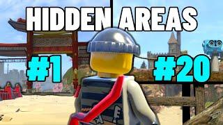 20 HIDDEN AREAS In Lego City Undercover