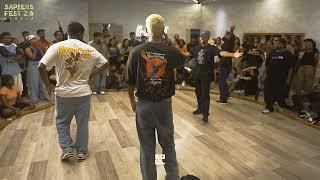 B-Fab vs Bboy Zee & Lucid - 2vs2 Top4 OPENSTYLE - Sapiens Fest 2.0