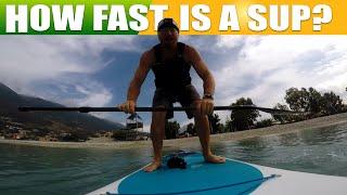 Stand Up Paddleboard SUP speed test and RED board review