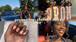 Prom vlog Class of 2024 ⋆ ˚｡⋆୨୧˚  Crystal Malkia