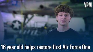 Student learns STEM skills restoring first Air Force One in Bridgewater VA