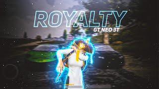 ROYALTY BGMI MONTAGE REALME GT NEO 3T PUBG MONTAGE  REALME GT NEO 3T2T255Trealme 67PrO