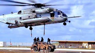 US Gigantic $45 Million Helicopter Lifting JLTV - CH-53E Super Stallion