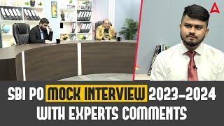 SBI PO Mock Interview 2024  SBI PO Interview Preparation  Adda247