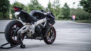 Competition Werkes Exhaust Aprilia RSV4.