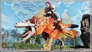 We Tamed The Super Rare Phoenix Pyroraptor  ARK Svartalfheim EPISODE 25