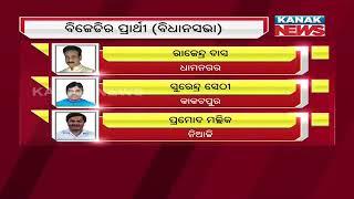 List of BJDs MLA Candidates For Nine Constituencies