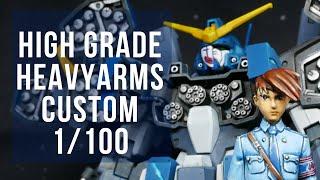 Gunpla Build HG Gundam Heavyarms Custom 1100 Build and Paint