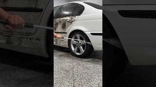 Pressure Washing Dirty Wheels + Wheel Wells