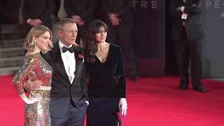 Daniel Craig Monica Bellucci Lea Seydoux at Spectre World Premiere