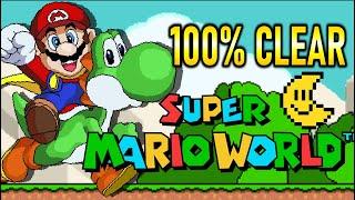 Super Mario World 100% Complete Game All Secret Exits No Damage Completion Run 4K