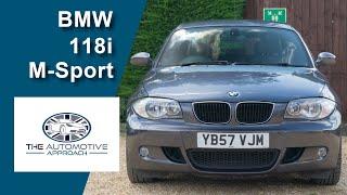 BMW E81 1 Series 118i M Sport Petrol  REVIEW 