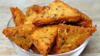 One month storable Snacks with 1 raw Potato  Crunchy and Tasty Snack  Evening Tea Time Snacks