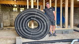 Restoring A $7000 Mansion Building A Radon Mitigation System