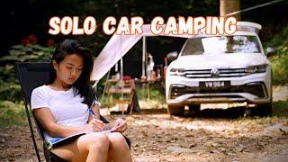 3 Days Solo Car Camping in the Malaysian Rainforest  Volkswagen Tiguan