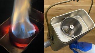 The secret of the special insulation shell of the new generation mini waste oil stove