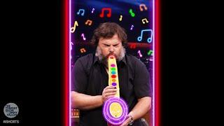 Jack Black performs his legendary Sax-A-Boom #shorts