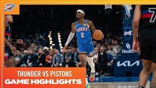 OKC Thunder vs Detroit Pistons  Game Highlights  October 30 2023