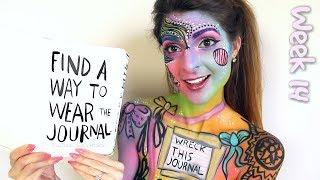 WRECK THIS JOURNAL 14  BODY PAINT  SoCraftastic