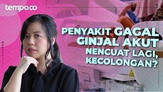 Mencuat Lagi Penyakit Gagal Ginjal Akut Pada Anak