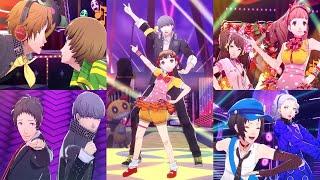 Persona 4 Dancing All Night - All Bond Fevers All Partners All Songs 4K60