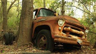 Abandoned Truck Driven From Its Grave After 50 Years  1957 Chevy Viking  RESTORED