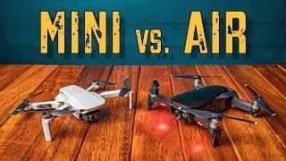 MAVIC MINI vs. MAVIC AIR  IS THE MINI ACTUALLY BETTER?