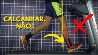 Porque NÃO começar pisando com o CALCANHAR na corrida