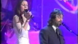 Helena Hellwig e Andrea Bocelli a Sanremo Giovani