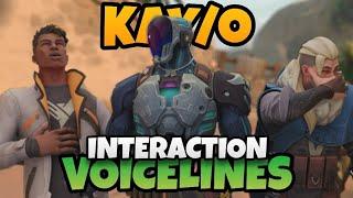 Valorant - KAYO Interaction Voice lines With Other Agents